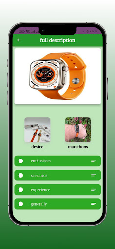 Android application ws8 ultra smartwatch Guide screenshort
