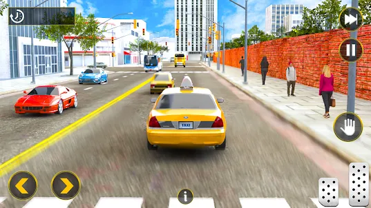 Crazy Taxi Car Driving Games