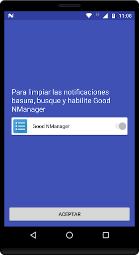 Vista previa de la aplicación