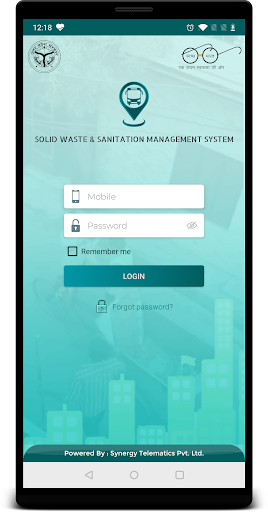 Android application SWASMS-Driver screenshort