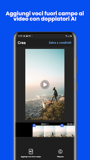 Anteprima dell'app