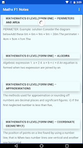 Mathematics Form 1 notes 1.0 APK + Mod (Free purchase) for Android