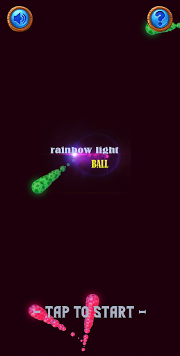 Rainbow Light Ball Screen 2