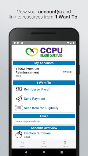 Android application CCPU Health screenshort