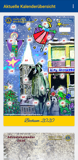 Android application Löwenkalender screenshort