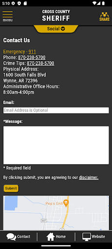 Cross County AR Sheriff Screenshot 2 - AppWisp.com