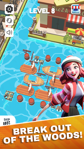 Android application Parking Jam Boat Traffic screenshort