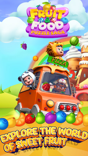 Fruit and Food Puzzle Saga