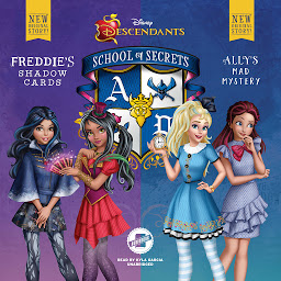 Obraz ikony: Disney Descendants: School of Secrets: Books 2 & 3: Freddie’s Shadow Cards & Ally’s Mad Mystery