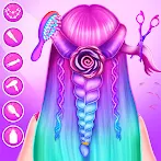 Braided Hair Salon MakeUp Game