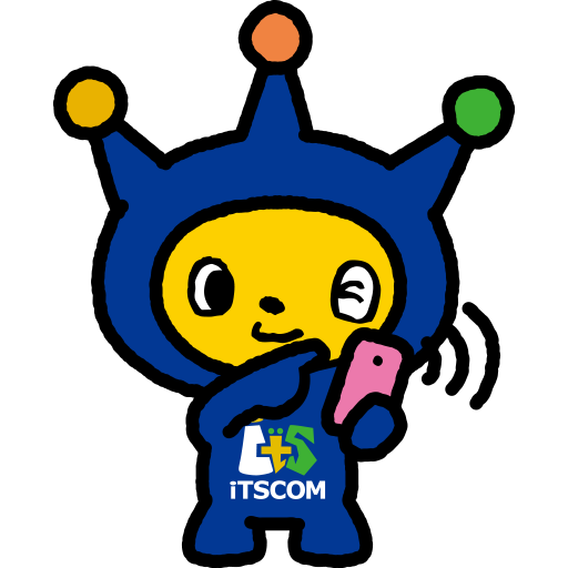 イッツコム かんたんスマホ logo
