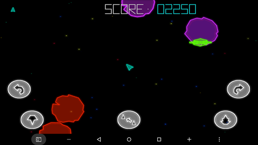 Asteroids Retro - 2D Space Arcade  screenshots 1
