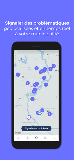 Android application Carecity screenshort