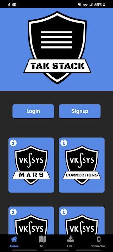 Android application TAK Stack screenshort