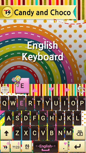 Candy Choco for TS Keyboard Screen 2