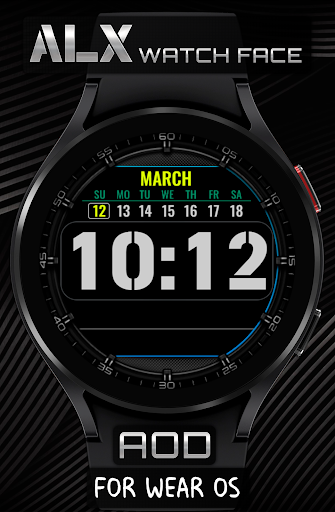 ALX01 Calendar Watch Face