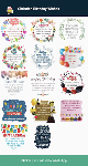 screenshot of Christian Stickers