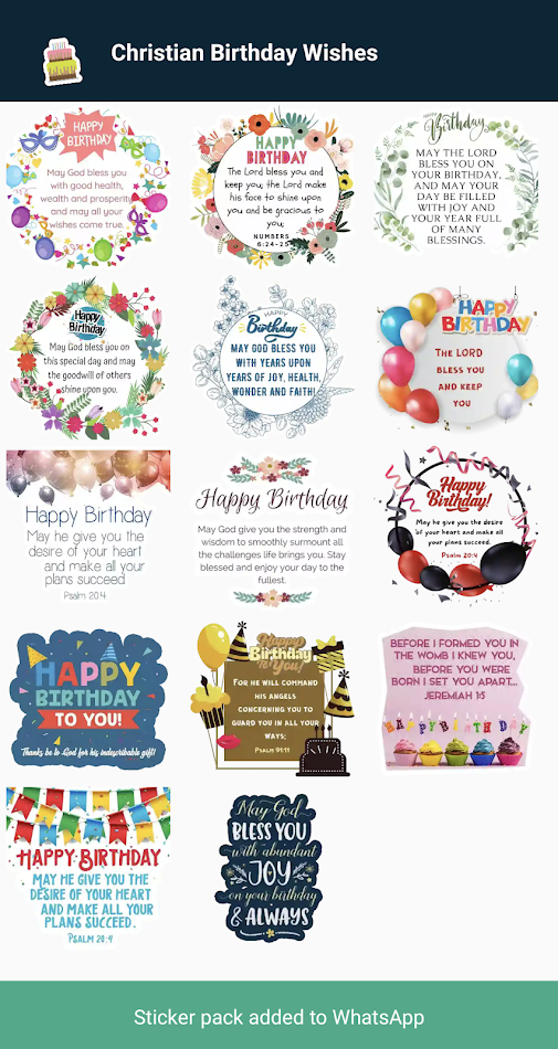 #3. Christian Stickers (Android) Podle: Christian Quotes and Verses