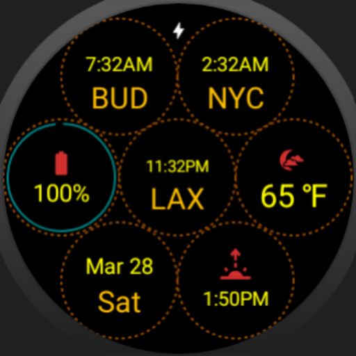 Flower Complication Watch Face logo