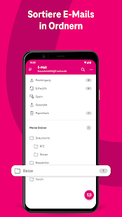 Telekom Mail - E-Mail-Programm Screenshot