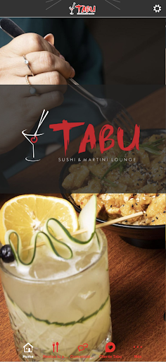 Android application TABU SUSHI screenshort