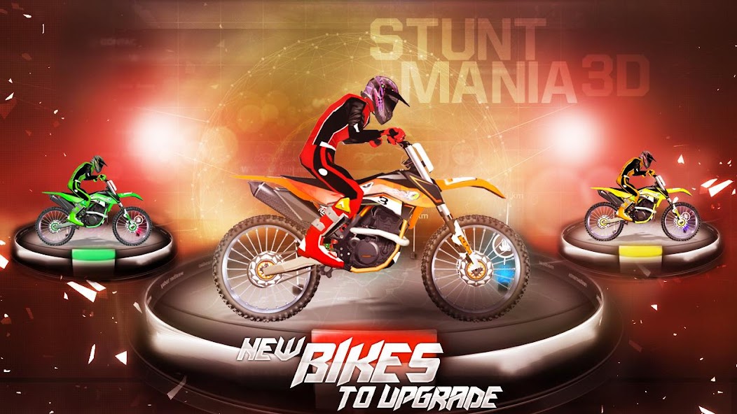 Stunt Mania 3D v3.0 APK + Mod [Unlimited money][Free purchase] for Android
