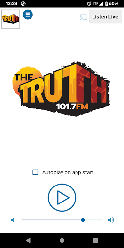 Android application 101.7 The Truth screenshort