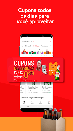 iFood: Pedir Comida e Mercado Screenshot