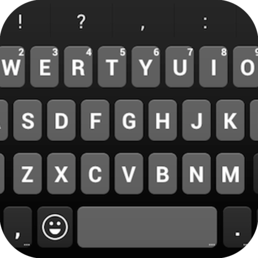 Emoji Keyboard - Black Round 3.4 Icon