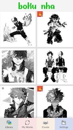 Boku NHA Pixel Art - Screenshot 3