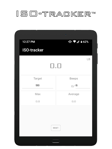 ISO-tracker Screen 2