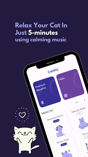 Calming Music for Cats Calmly Screen 2