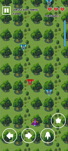 Android application Space Shooter screenshort
