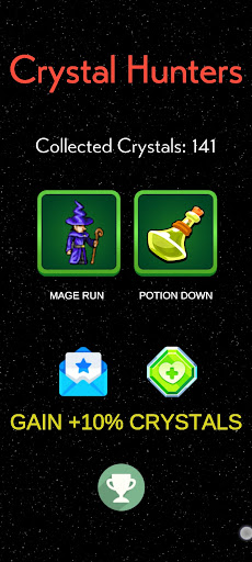 Android application Crystal Hunters screenshort