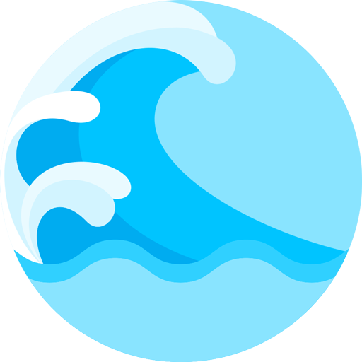 Biểu đồ thủy triều sóng và gió