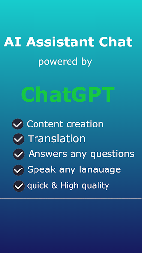 Android application AI Assistant - AI Chat Bot screenshort