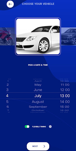 Android application Washy screenshort