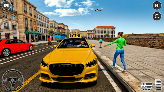 Crazy Car Taxi Simulator 1