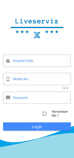 Android application Liveserviz Officers screenshort