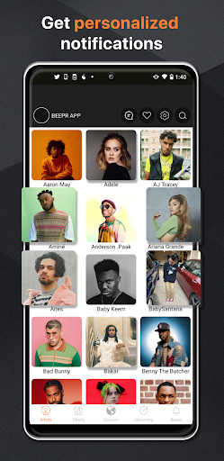 Beepr - Real Time Music Alerts Screen 3