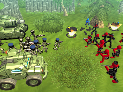 Stickman Tank Battle Simulator screenshots 12