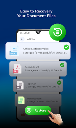 All File Recovery & Restore Screen 3