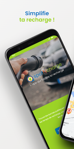 Android application spotNcharge - Borne simulateur screenshort