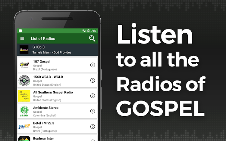Gospel Music Radio - 2 - (Android)