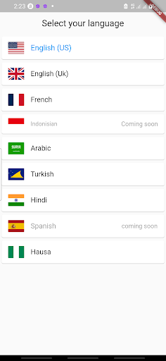 Android application Dream - Kundin Mafarki screenshort