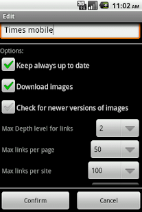Offline Browser Pro Bildschirmfoto