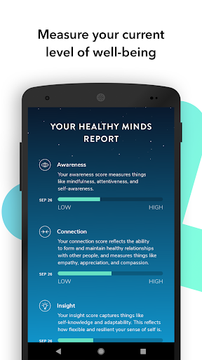 Screenshot of Healthy Minds Program