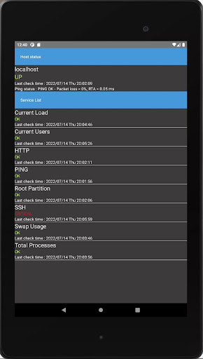 NAGMON Screen 3