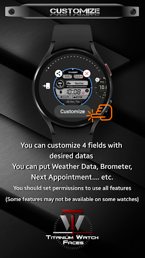 TWF2 - Digital Watch Face Screen 3
