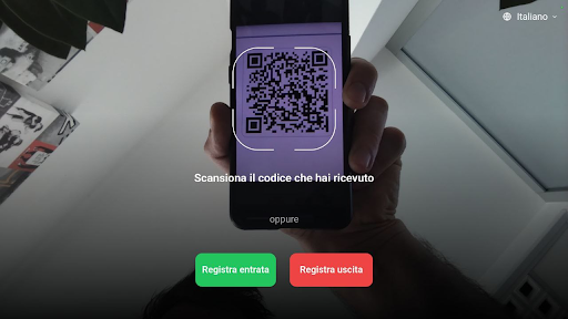 Android application Ospiti screenshort